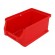 Container: workshop | red | plastic | H: 75mm | W: 102mm | D: 160mm image 1