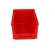 Container: workshop | red | plastic | H: 75mm | W: 102mm | D: 160mm image 9