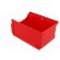 Container: workshop | red | plastic | H: 75mm | W: 102mm | D: 160mm фото 4