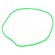 Rubber bands | Width: 1.5mm | Thick: 1.5mm | rubber | Colour: green paveikslėlis 2
