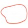 Rubber bands | Width: 1.5mm | Thick: 1.5mm | rubber | Colour: red image 2
