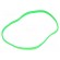 Rubber bands | Width: 3mm | Thick: 1.5mm | rubber | Colour: green image 2