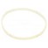 Rubber bands | Width: 3mm | Thick: 1.5mm | rubber | Colour: white фото 2