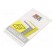 Safety sign | self-adhesive folie | W: 26.3mm | H: 120mm | white image 1