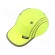 Light helmet | adjustable | Size: 58÷62mm | yellow | polyester фото 1