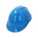 Protective helmet | vented | Size: 53-62mm | blue | EN 397 | Mat: ABS image 1