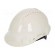 Protective helmet | vented | Size: 54-62mm | white | EN 397 | Mat: ABS paveikslėlis 1