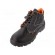 Boots | Size: 46 | black | leather | with metal toecap | 7243EN image 1