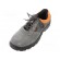 Shoes | Size: 45 | grey-black | leather | with metal toecap | 7246E фото 1