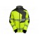 Softshell jacket | Size: XXL | fluorescent yellow-grey | warning image 1