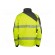 Softshell jacket | Size: M | fluorescent yellow-grey | warning image 2
