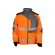 Softshell jacket | Size: XL | orange-grey | warning фото 1