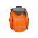 Softshell jacket | Size: XL | orange-grey | warning фото 2