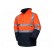 Work jacket | Size: XXL | orange-navy blue | warning,all-season image 1