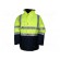 Work jacket | Size: XXXXL | yellow-navy blue | warning,all-season image 1