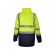 Work jacket | Size: XXXXL | yellow-navy blue | warning,all-season image 2