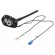 Antenna | car top | 0.2m | AM,FM,GPS | with amplifier | 0.45m фото 1