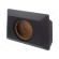 Car loudspeaker enclosure | MDF | black | leather | 200mm | Mercedes image 1
