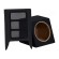 Car loudspeaker enclosure | MDF | black melange | 8l | 200mm | BMW image 3