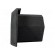 Car loudspeaker enclosure | MDF | black melange | textil | 250mm image 4