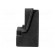 Car loudspeaker enclosure | MDF | black melange | textil | 250mm фото 4
