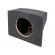 Car loudspeaker enclosure | MDF | black melange | textil | 250mm image 1