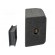Car loudspeaker enclosure | MDF | black melange | textil | 250mm | BMW image 4
