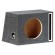Car loudspeaker enclosure | MDF | black melange | textil | 35l | 250mm image 1