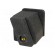 Car loudspeaker enclosure | MDF | black melange | textil | 8l | 200mm paveikslėlis 2