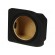 Car loudspeaker enclosure | MDF | black | textil | 15l | 250mm | 286mm paveikslėlis 1