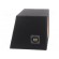 Car loudspeaker enclosure | MDF | black | textil | 20l | 250mm paveikslėlis 2