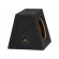 Car loudspeaker enclosure | MDF | black | textil | 250mm | Øhole: 232mm image 3