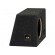 Car loudspeaker enclosure | MDF | black | textil | 35l | 250mm paveikslėlis 2