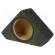 Car loudspeaker enclosure | MDF | black | textil | 200mm | Audi | 8l image 1