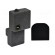 Car loudspeaker enclosure | MDF | gray melange | textil | 14l | 250mm image 2