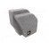 Car loudspeaker enclosure | MDF | gray melange | textil | 250mm | Audi image 8
