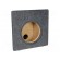 Car loudspeaker enclosure | MDF | gray melange | textil | 15l | 250mm image 1