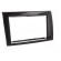 Radio mounting frame | Fiat | 2 DIN | black gloss image 9
