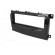 Radio mounting frame | Ford | 1 DIN | metallic black image 2