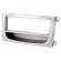 Radio mounting frame | Ford | 1 DIN | silver image 1