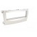 Radio mounting frame | Ford | 1 DIN | silver фото 9