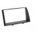 Radio frame | Kia | 2 DIN | matt black image 9