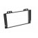 Radio frame | Land Rover | 2 DIN | black image 9