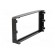 Radio mounting frame | Mitsubishi | 2 DIN | black фото 4