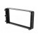 Radio mounting frame | Mitsubishi | 2 DIN | black фото 6