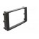 Radio mounting frame | Mitsubishi | 2 DIN | black фото 8