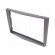 Radio frame | Opel | 2 DIN | dark grey,grey (dark) image 1