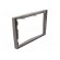 Radio frame | Opel | 2 DIN | dark grey,grey (dark) image 4