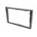 Radio frame | Opel | 2 DIN | dark grey,grey (dark) image 6