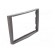 Radio frame | Opel | 2 DIN | dark grey,grey (dark) image 8